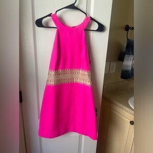 Lilly Pulitzer Shift Halter Dress Sz 2 NWT